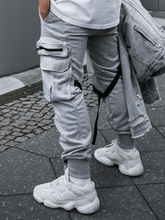 Load image into Gallery viewer, Cargo Sweatpants - Heather Grey
