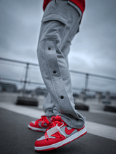 Load image into Gallery viewer, Snap Sweatpants - Heather Grey

